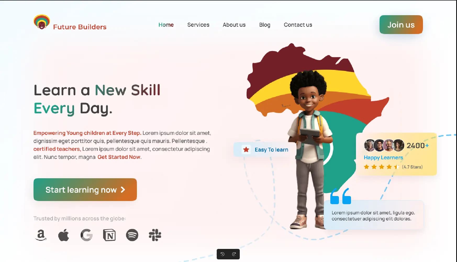 Future Builder - Online Learning Platform